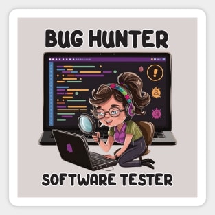 Bug Hunter Software Tester Magnet